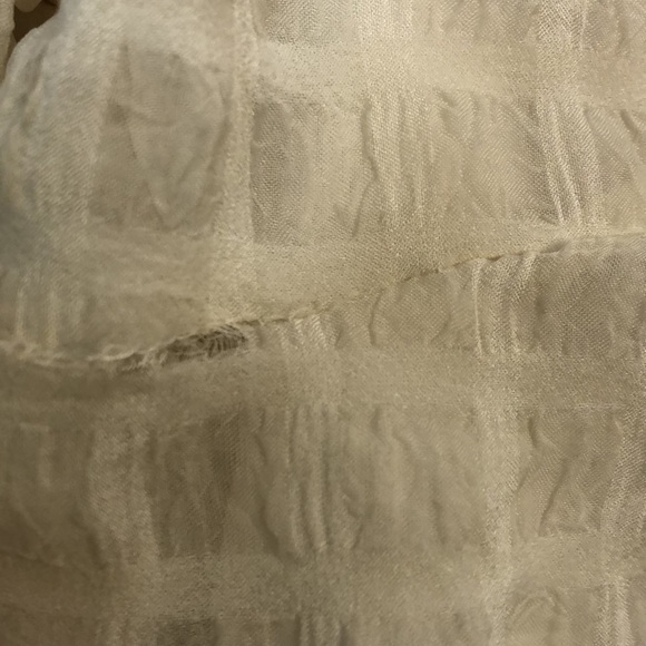 Moussy Fitted Puff Sleeve Top in Gauzy Cream - Picture 10 of 10